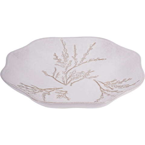 Laura Ashley Pussywillow Pendant White Ceramic