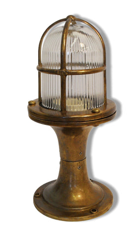 Small Post Light (Antique Brass)