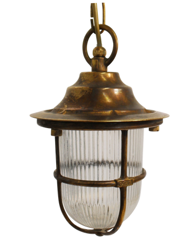 Pendant Lantern (Antique Brass)