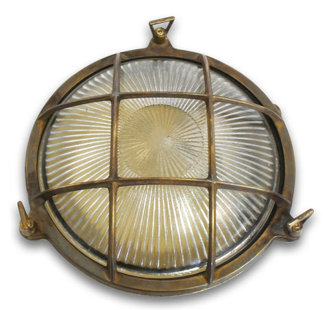 Small Porthole Bulkhead (Antique Brass)