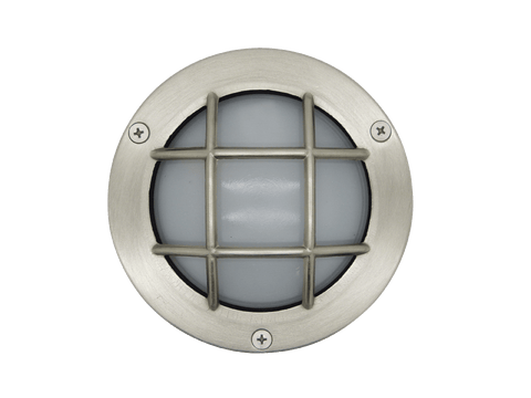 Compact Mini Circular Bulkhead (Satin Nickel)