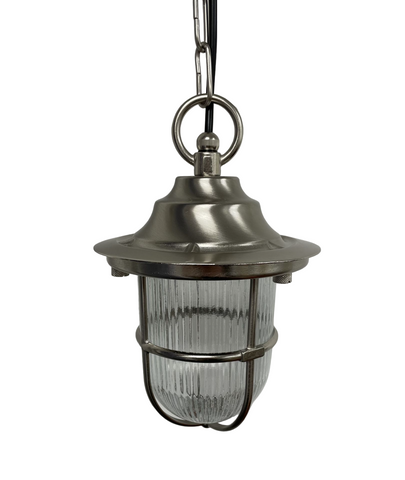 Pendant Lantern (Satin Nickel)