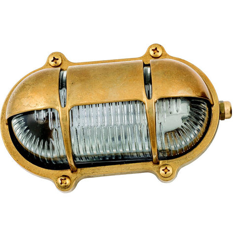 Decorative Eyelid Bulkhead (Raw Brass)