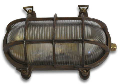 Large Standard Bulkhead (Antique Brass)