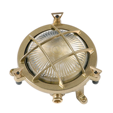 Mini Porthole Bulkhead (Raw Brass)