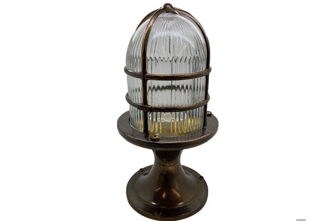 Large Post Light (Antique Brass)